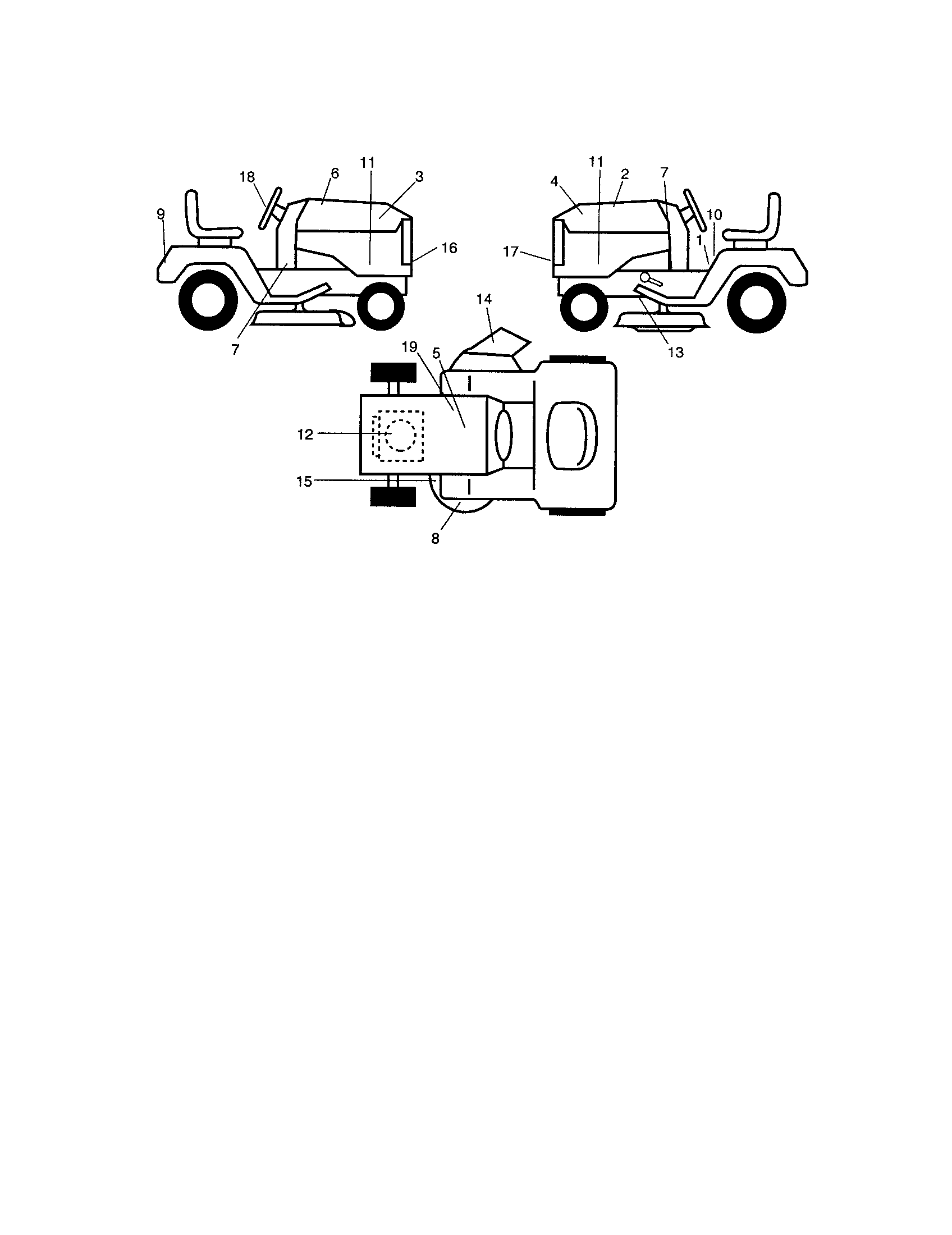 Craftsman 917272930 decals diagram