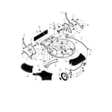 Craftsman 536885600 fixed wheel assembly diagram