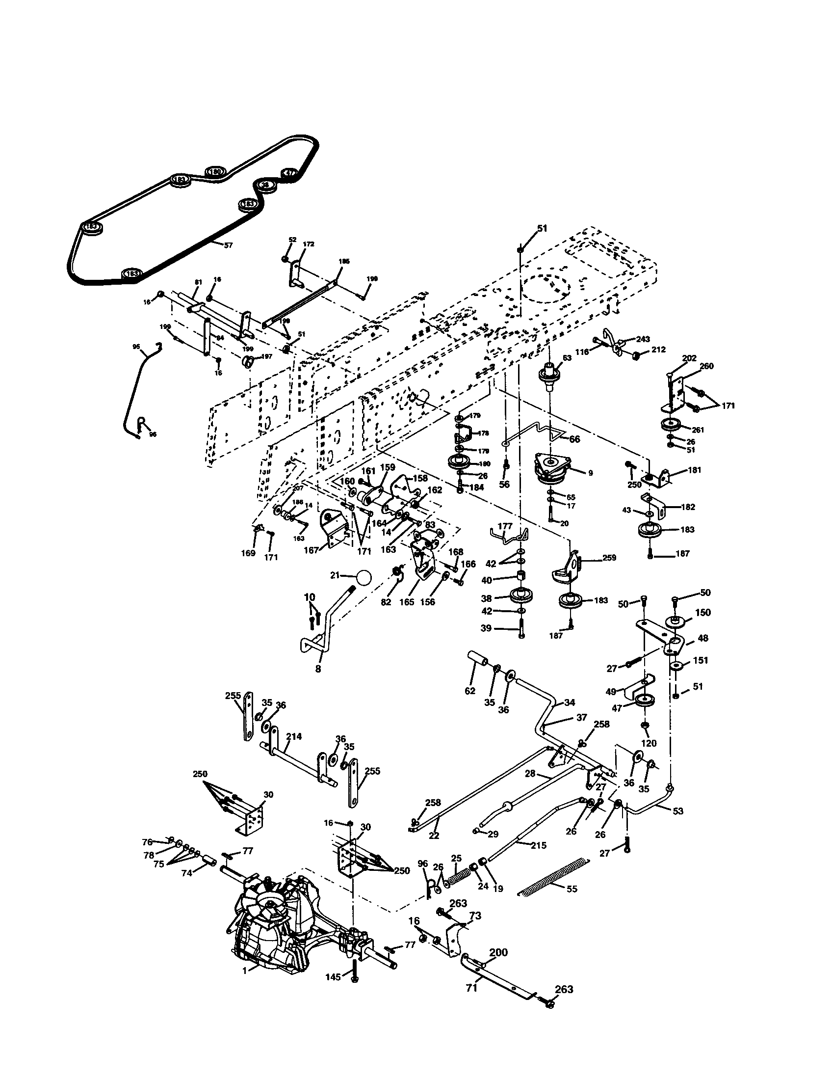 Craftsman 917277121 drive diagram