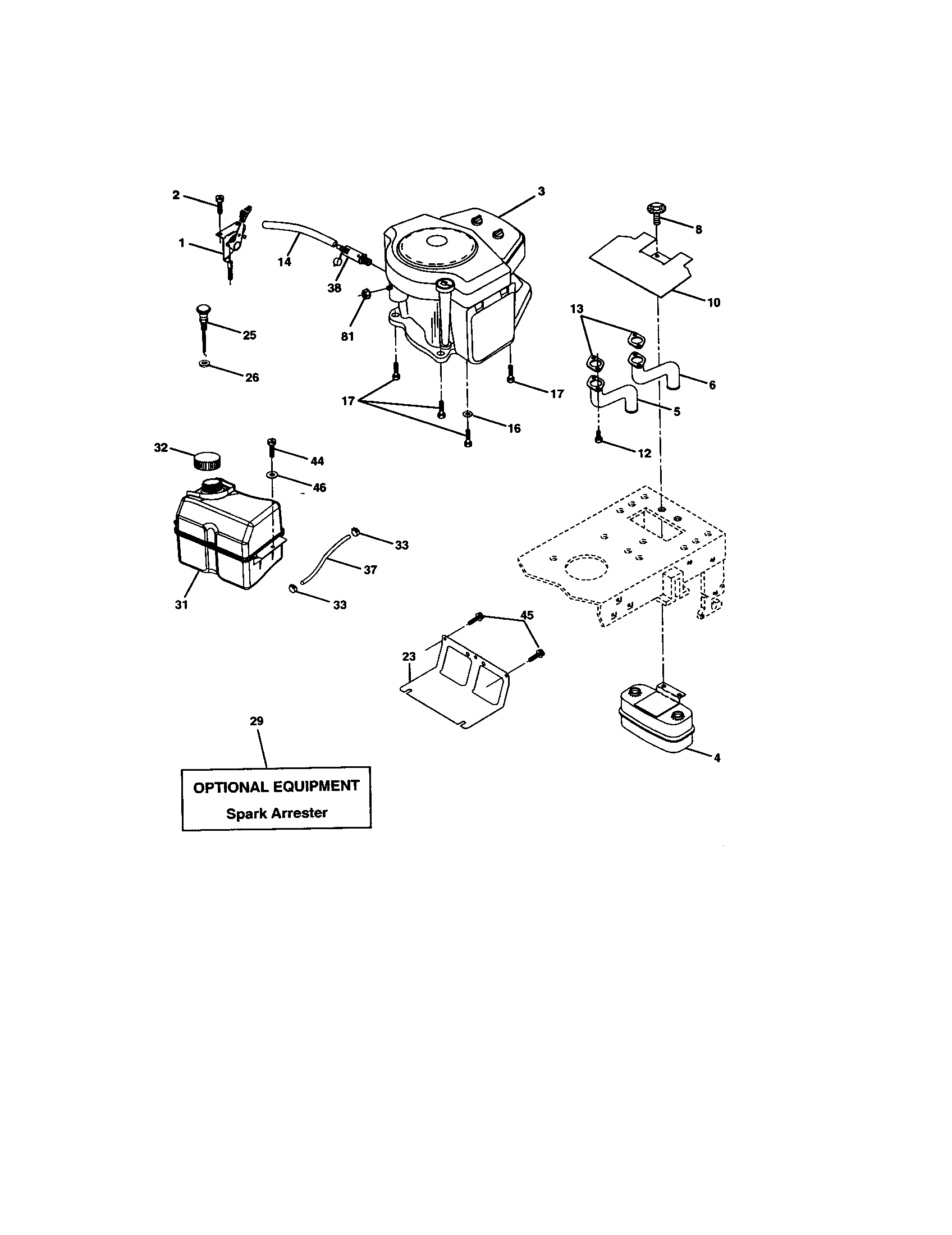 Craftsman 917277121 engine diagram