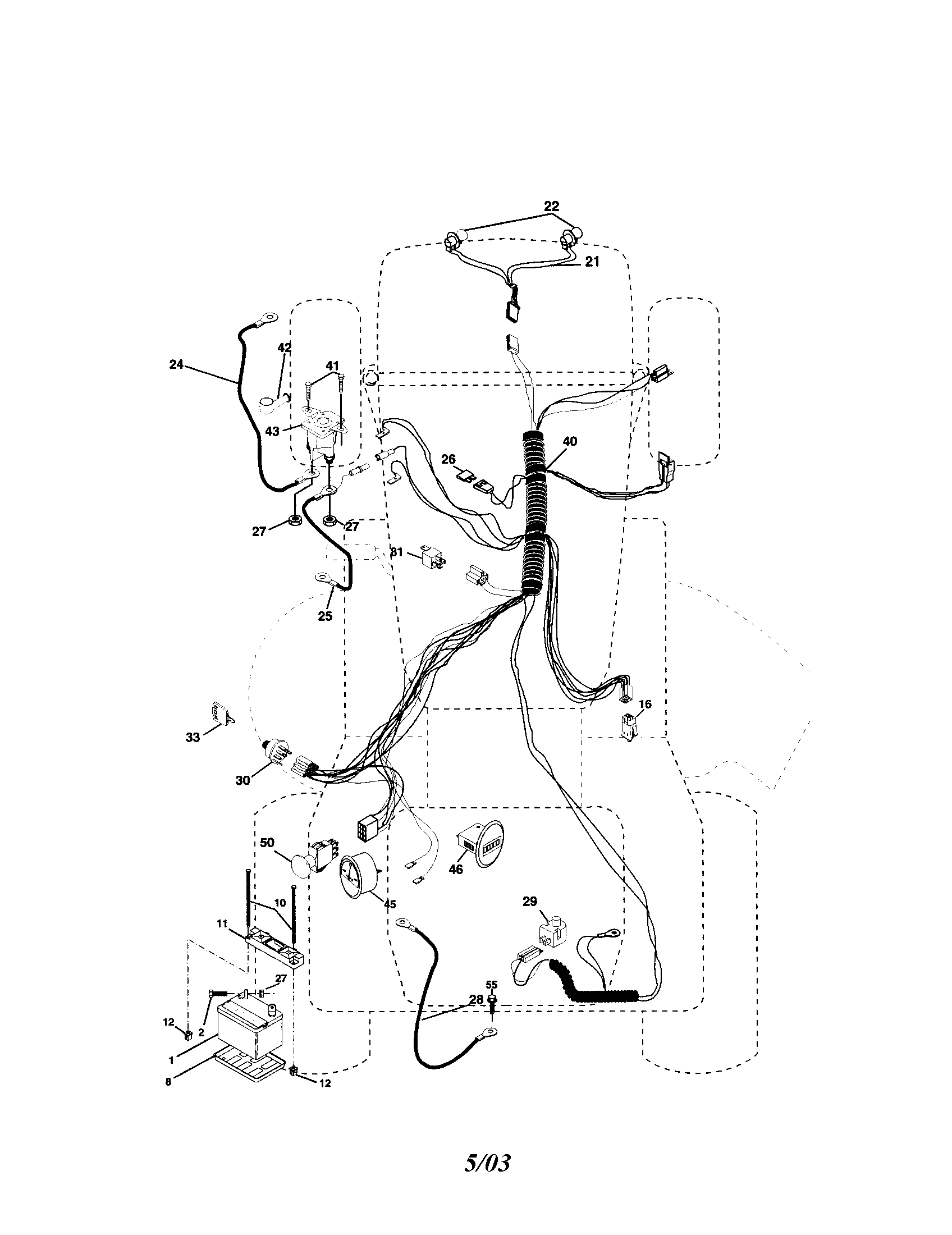 Craftsman 917273281 electrical diagram
