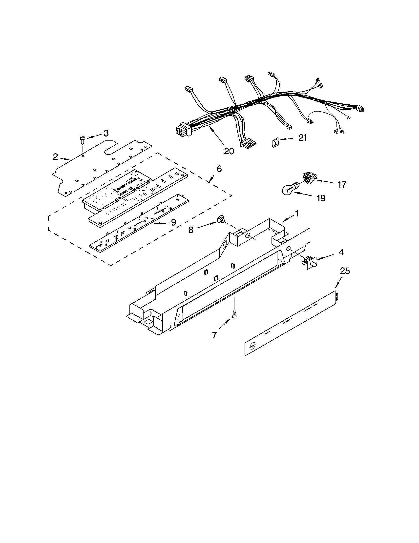 Kenmore 10653754200 control diagram