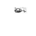 Craftsman 917388801 recoil starter diagram