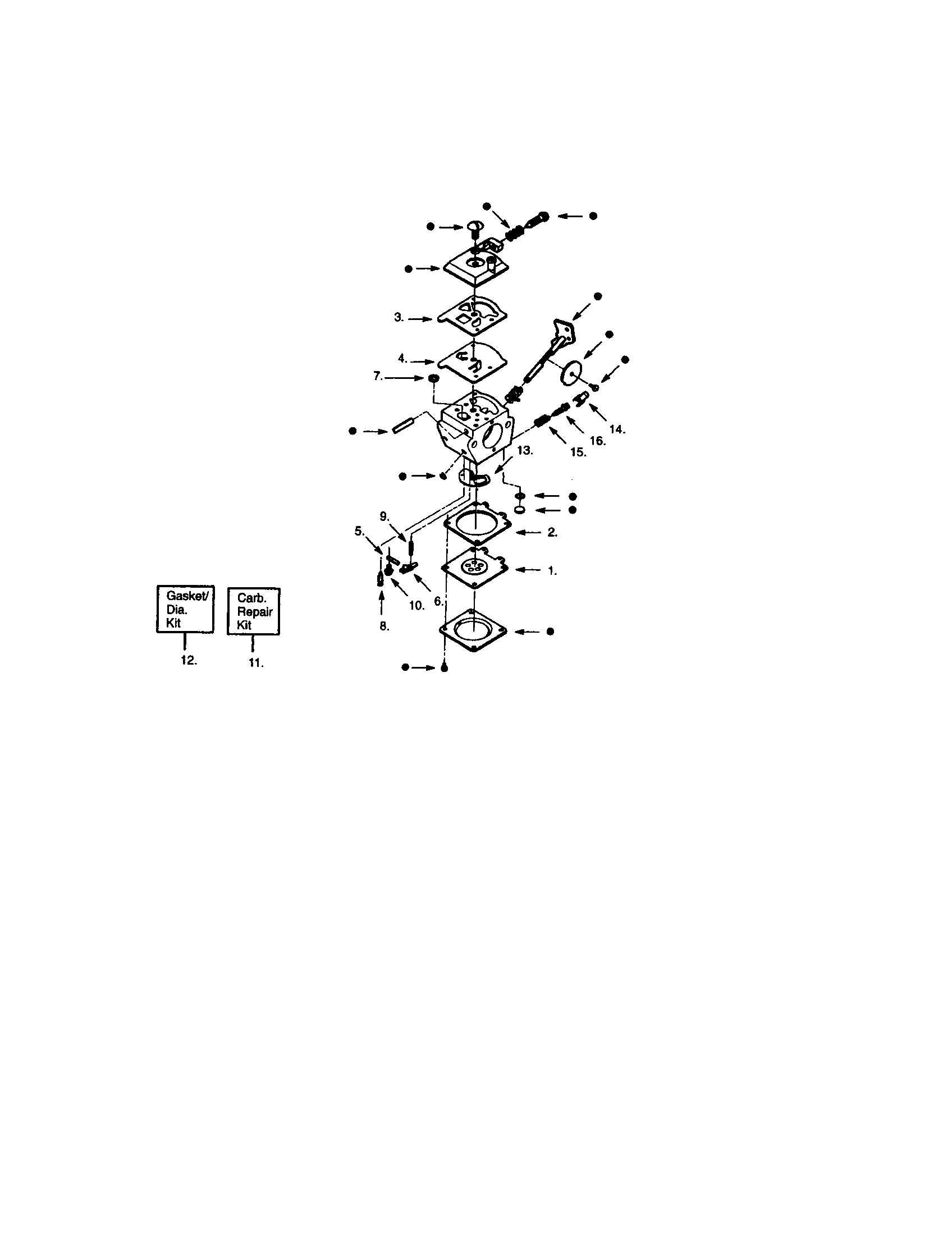 Craftsman 358798420 carburetor diagram
