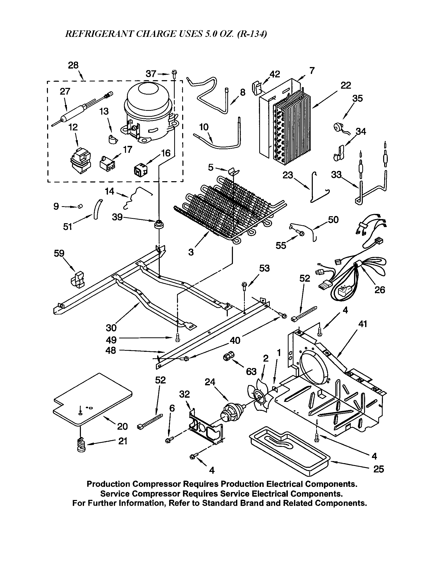 Kenmore 10652574201 unit diagram