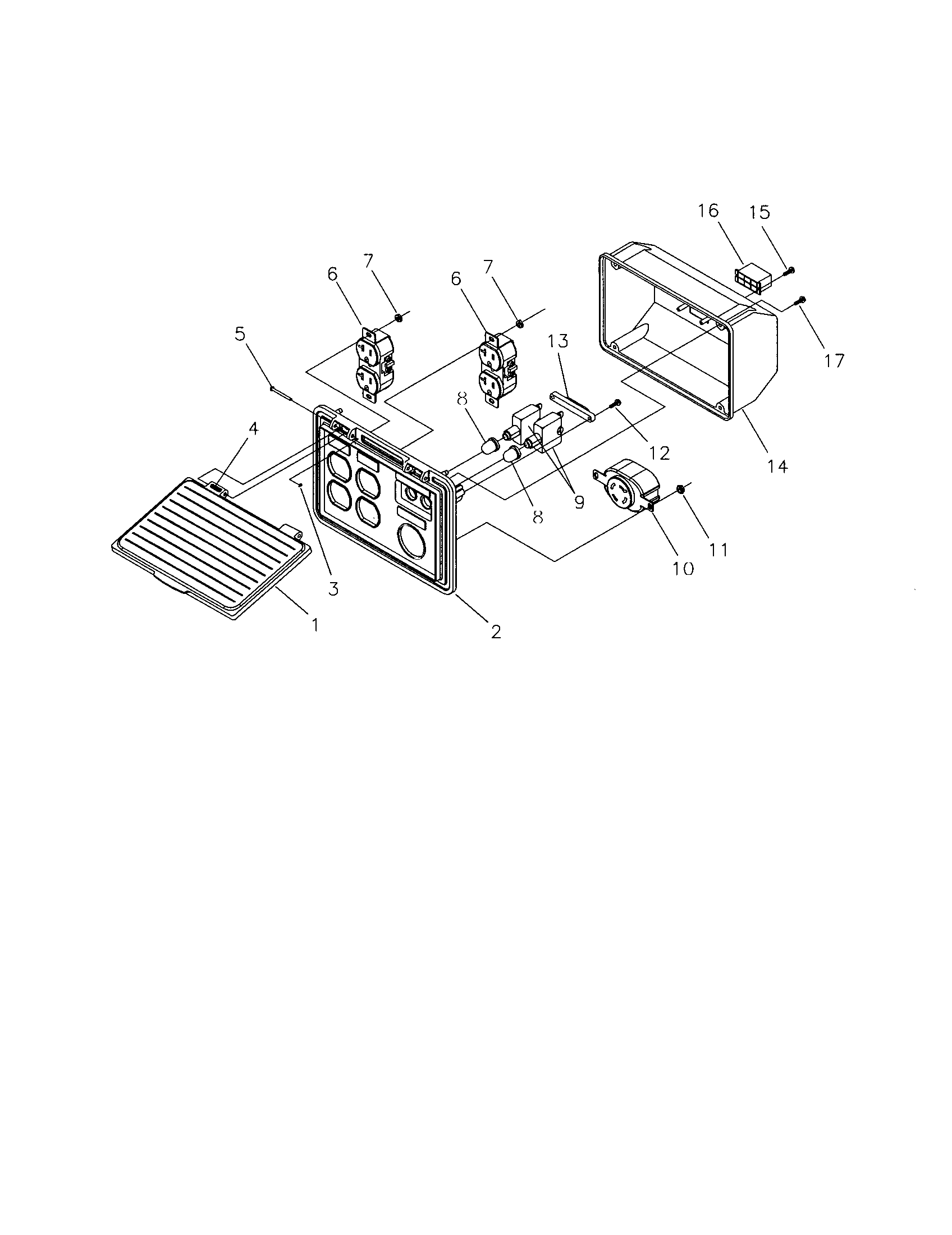 Craftsman 580323601 control panel diagram