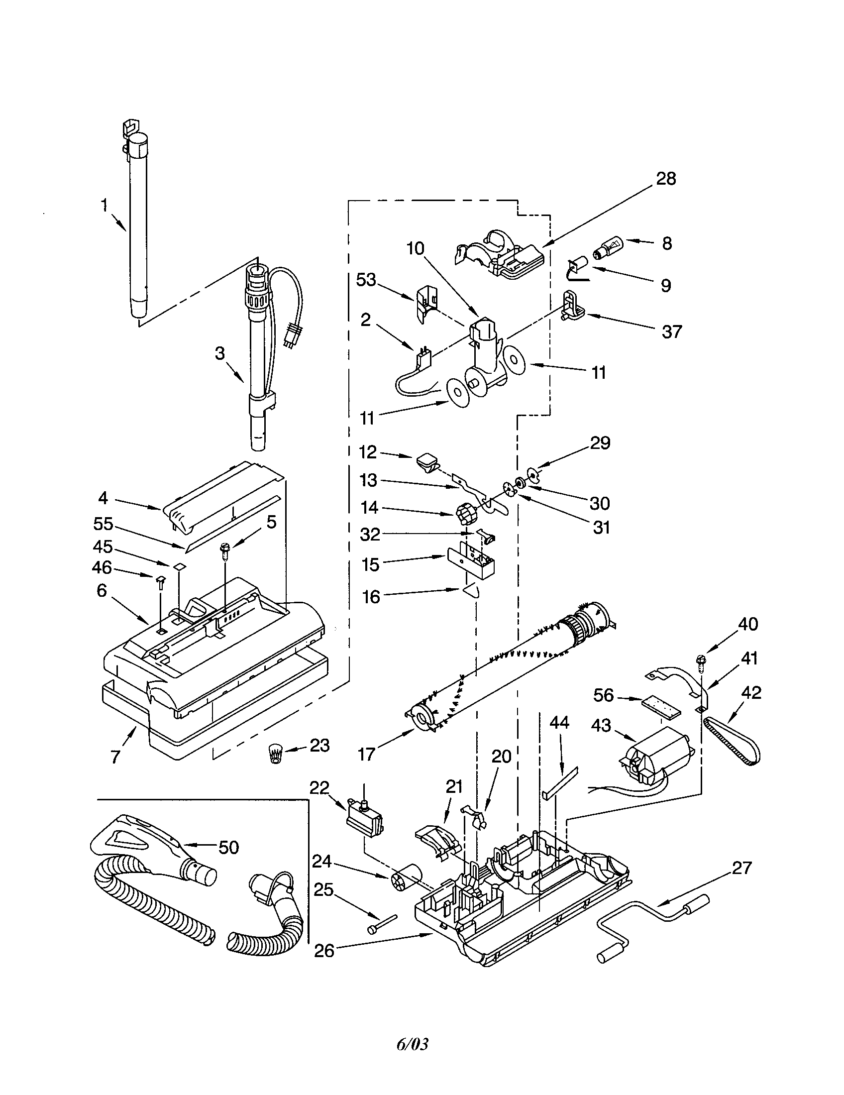 Kenmore 11652513205 power-mate diagram