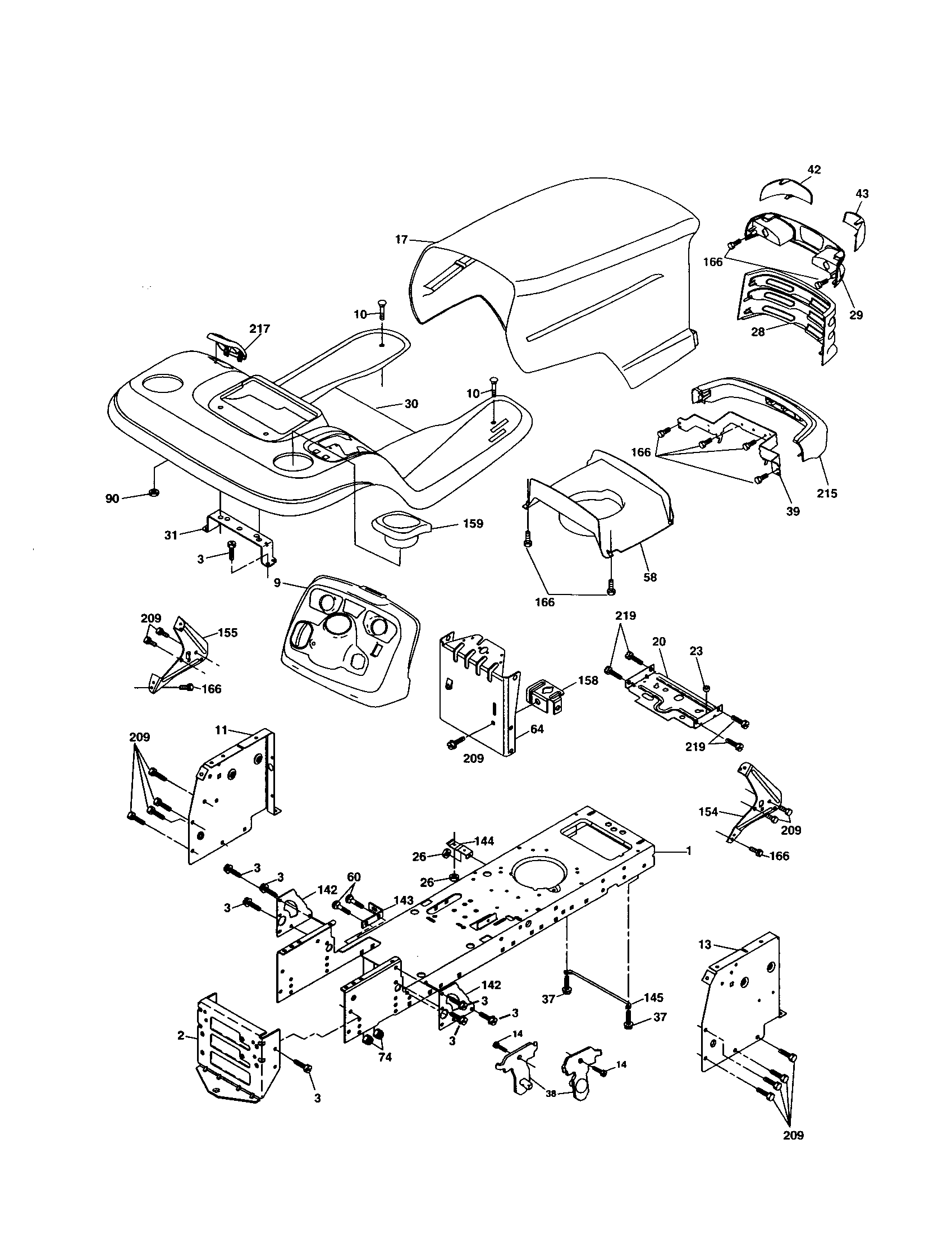 Companion 917257880 chassis and enclosures diagram
