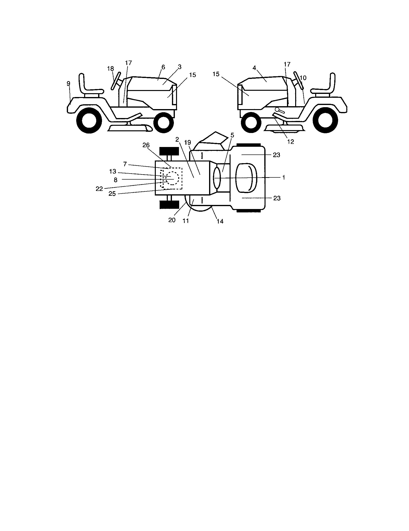 Craftsman 917276041 decals diagram