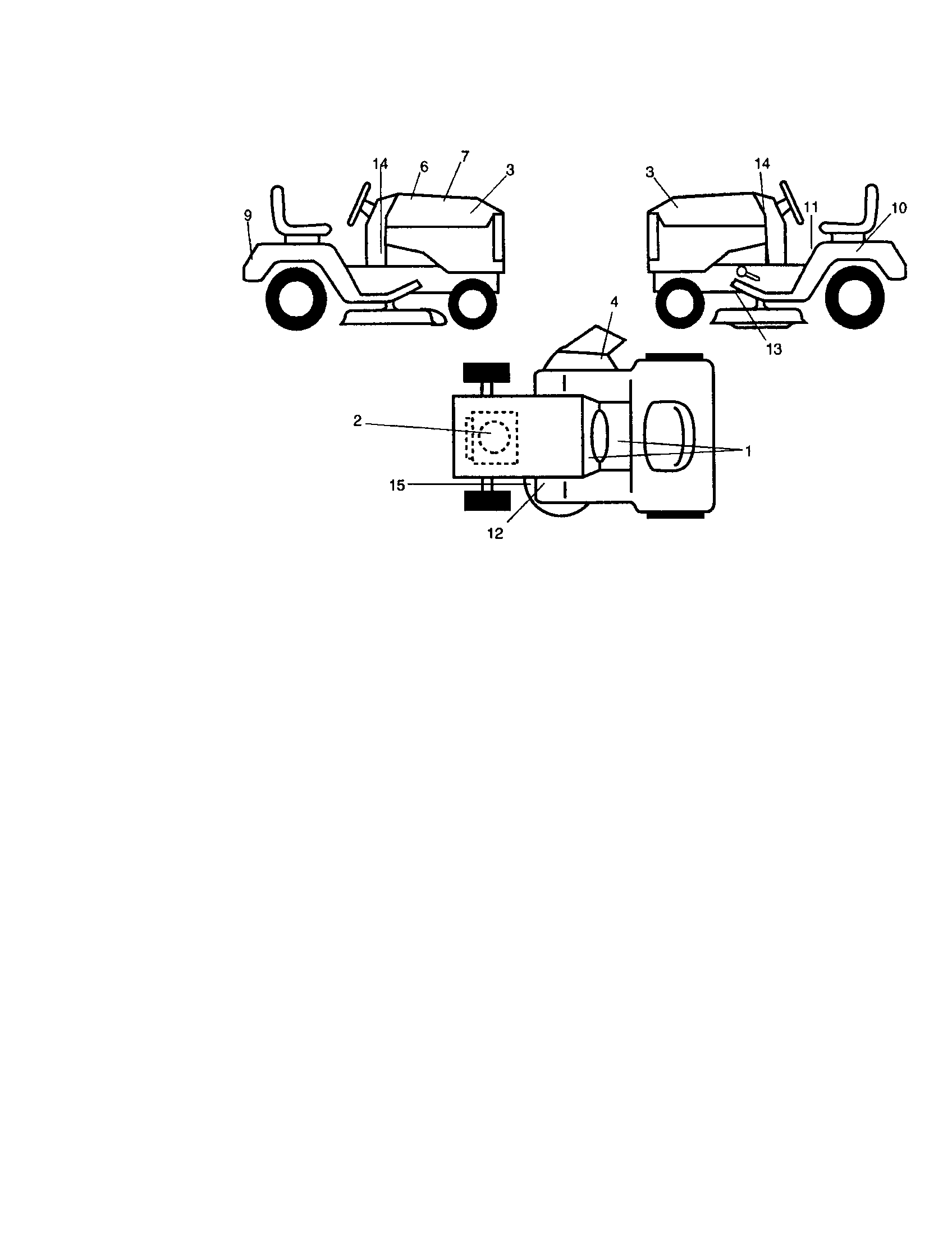 Craftsman 917272352 decals diagram