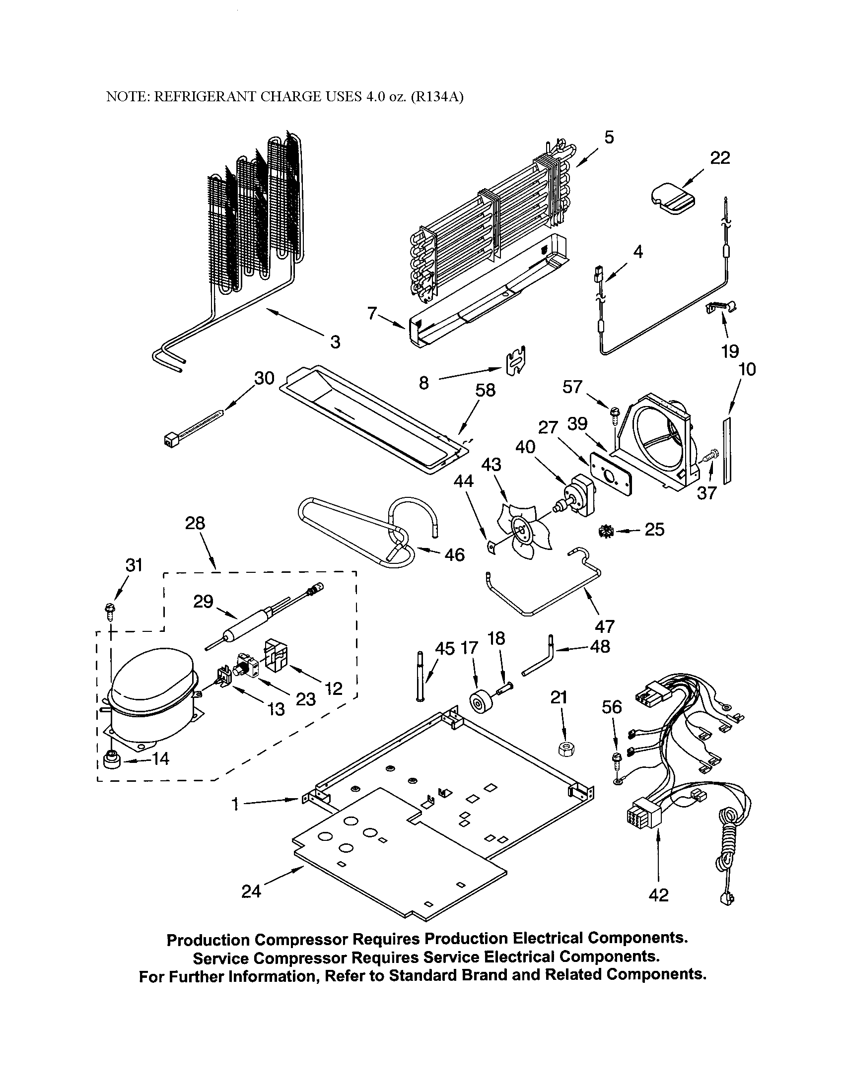 Kenmore 10673193302 unit diagram