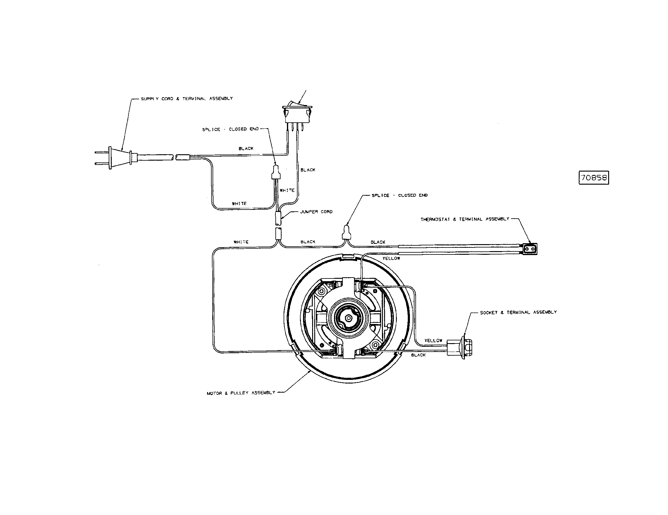 Eureka 4875A wiring harness diagram