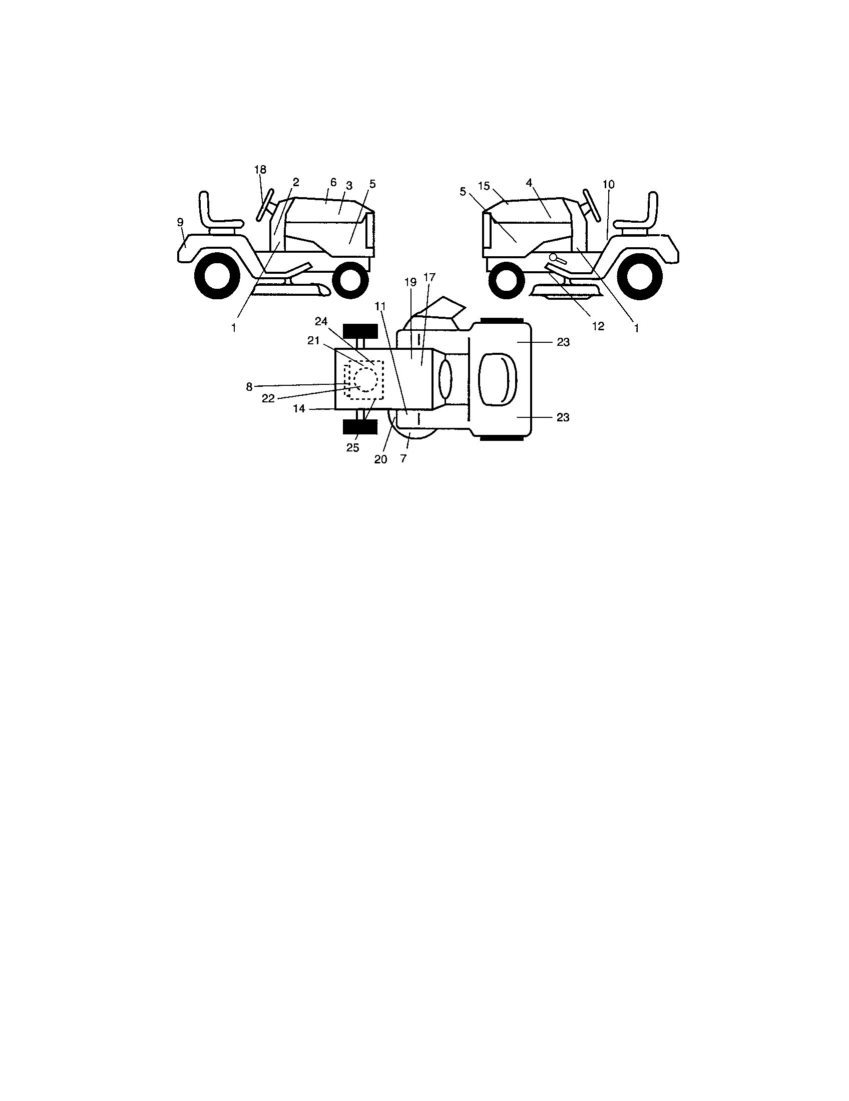 Craftsman 917276011 decals diagram