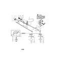 Craftsman 358795200 driveshaft/sheld diagram