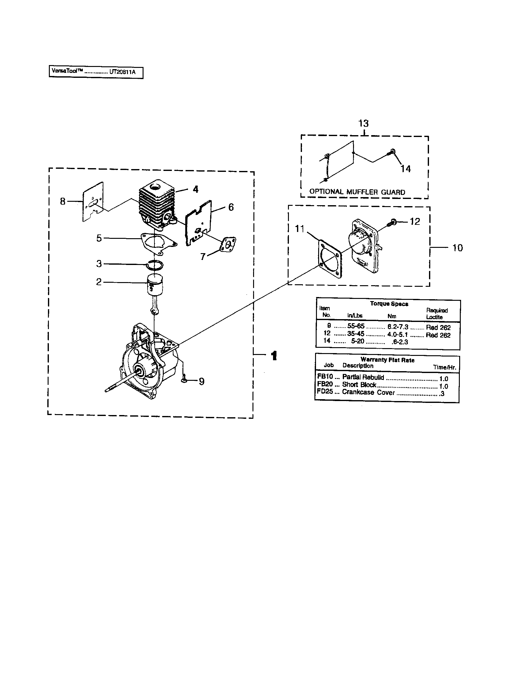 Homelite UT20811 engine internal (ut20811a) diagram