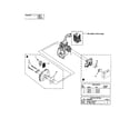 Homelite UT20811B muffler/air cleaner diagram