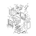 Whirlpool SF387LEGW3 chassis diagram