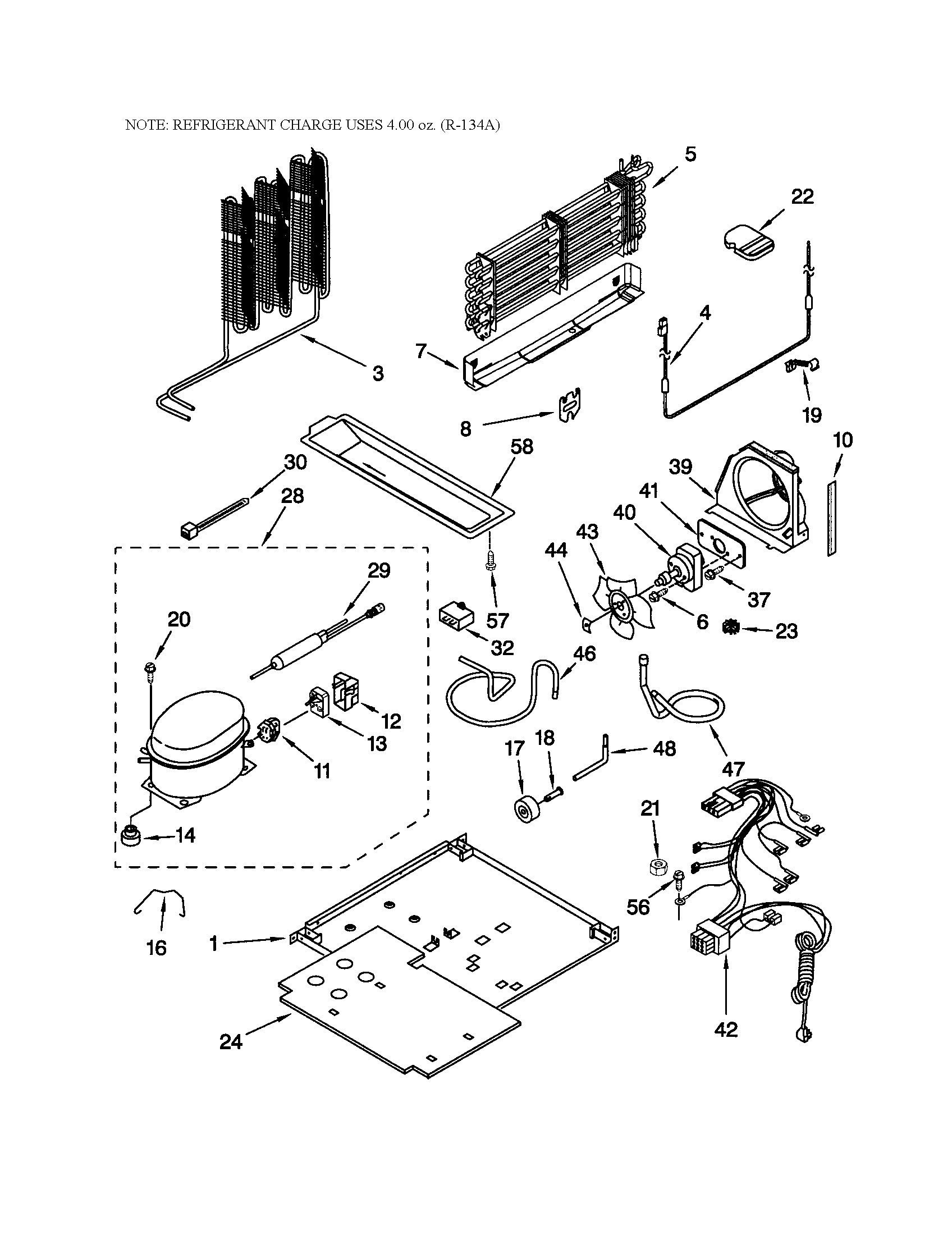 Kenmore 10673294301 unit diagram