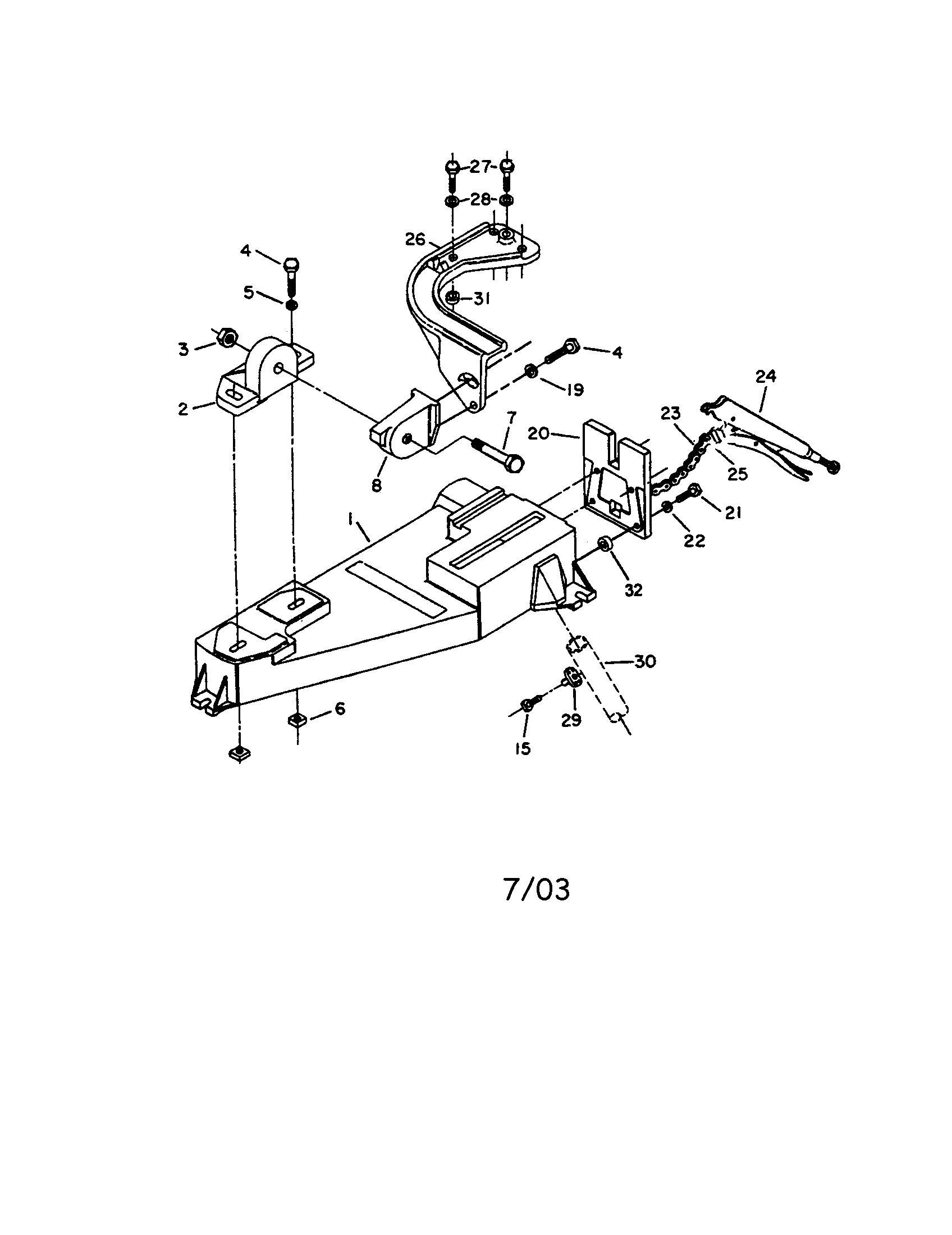 Porter Cable 5028 bandsaw stand diagram