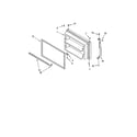 Kenmore 10663844302 freezer door diagram