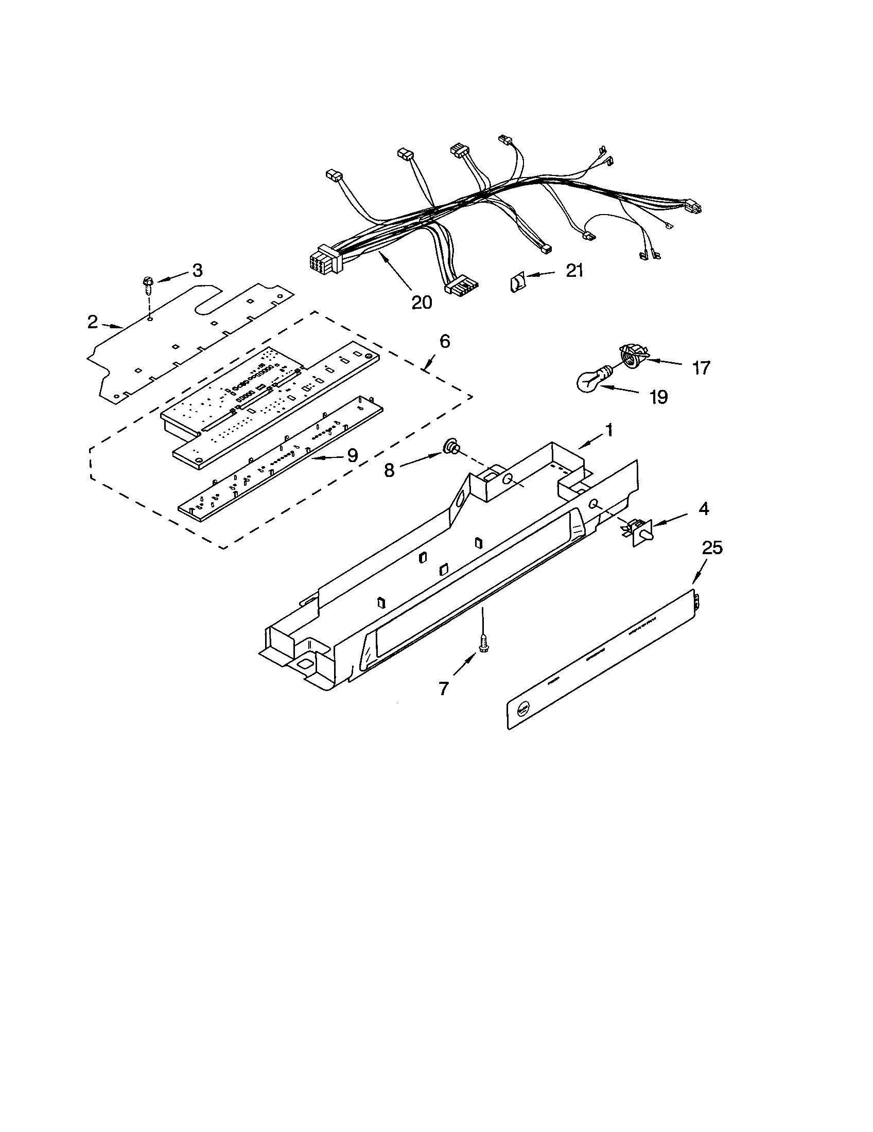 Kenmore 10653792200 control diagram