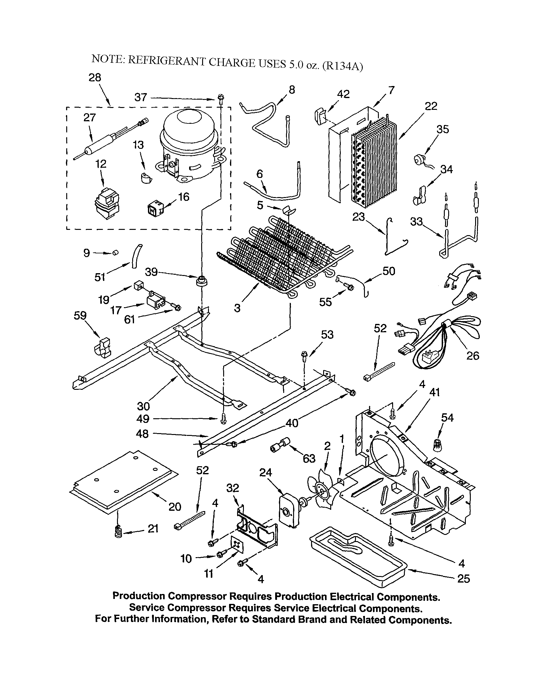 Kenmore 10653792200 unit diagram