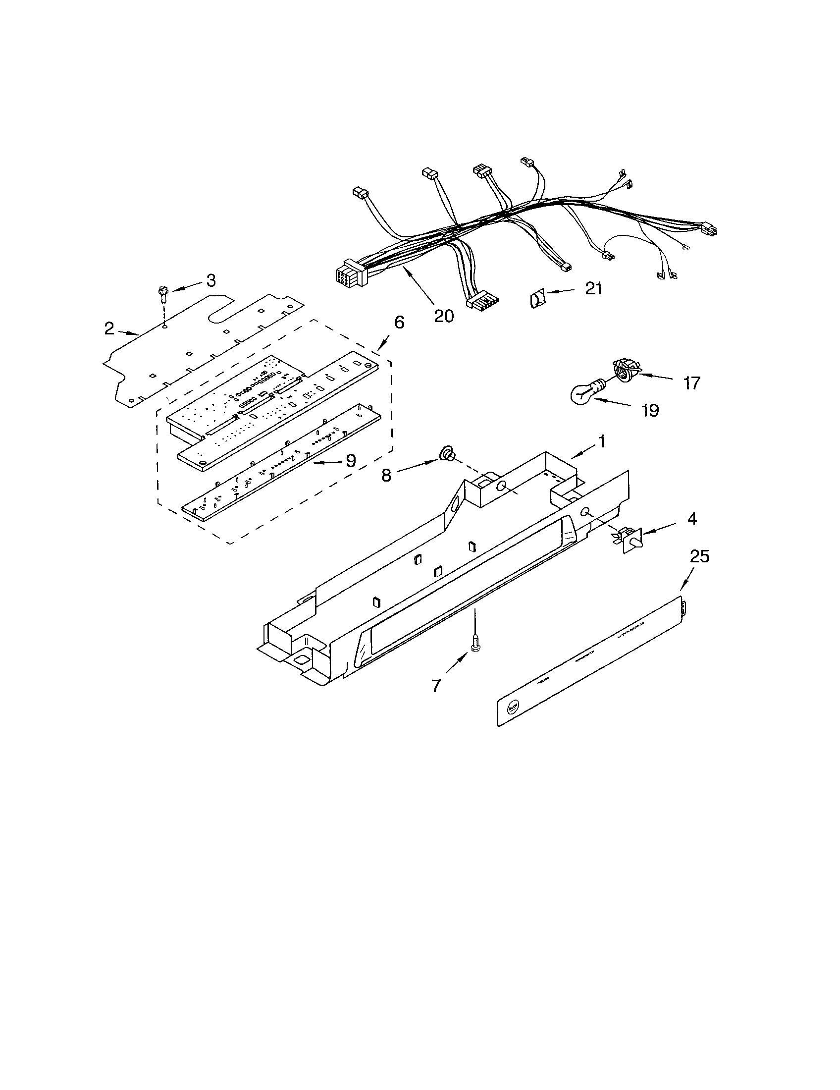 Kenmore 10653206200 control diagram