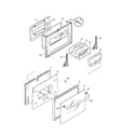 Frigidaire FEB556CEBG door diagram