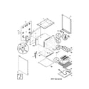 Frigidaire FEF305PHSB body diagram