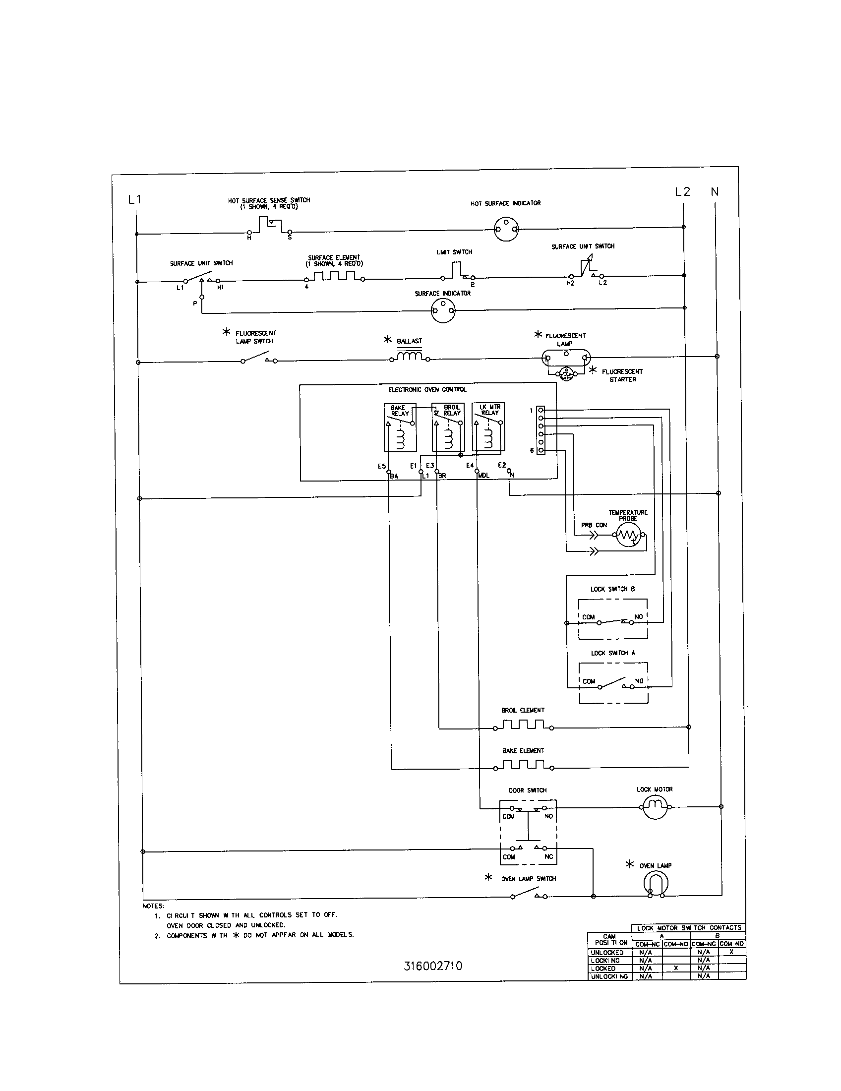 Frigidaire FEF365BGWD wiring/diagram diagram