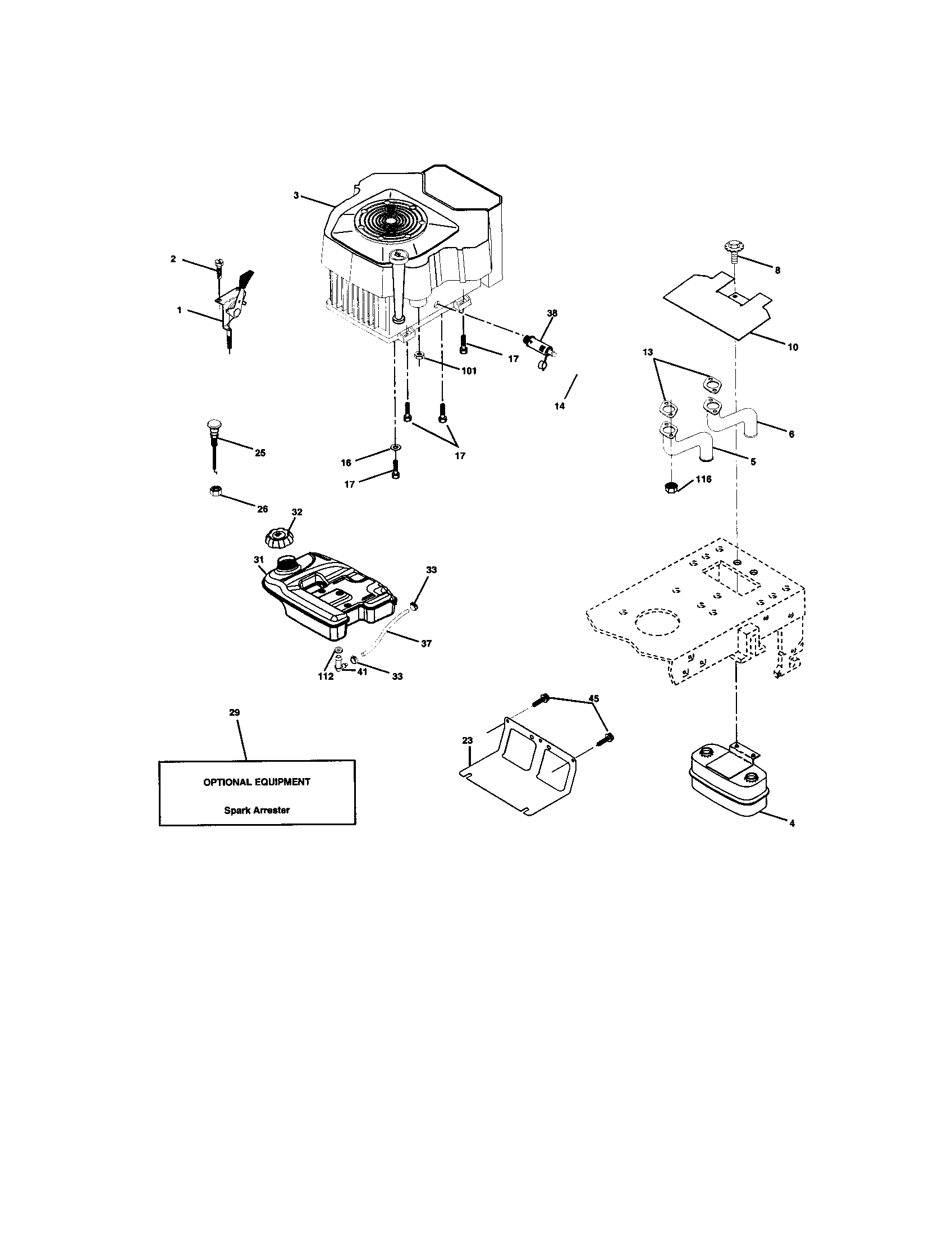 Craftsman 917273471 engine diagram