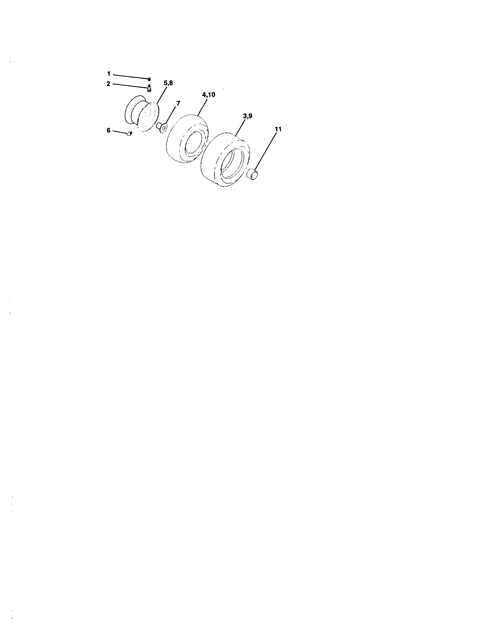 Craftsman 917273471 wheels and tires diagram