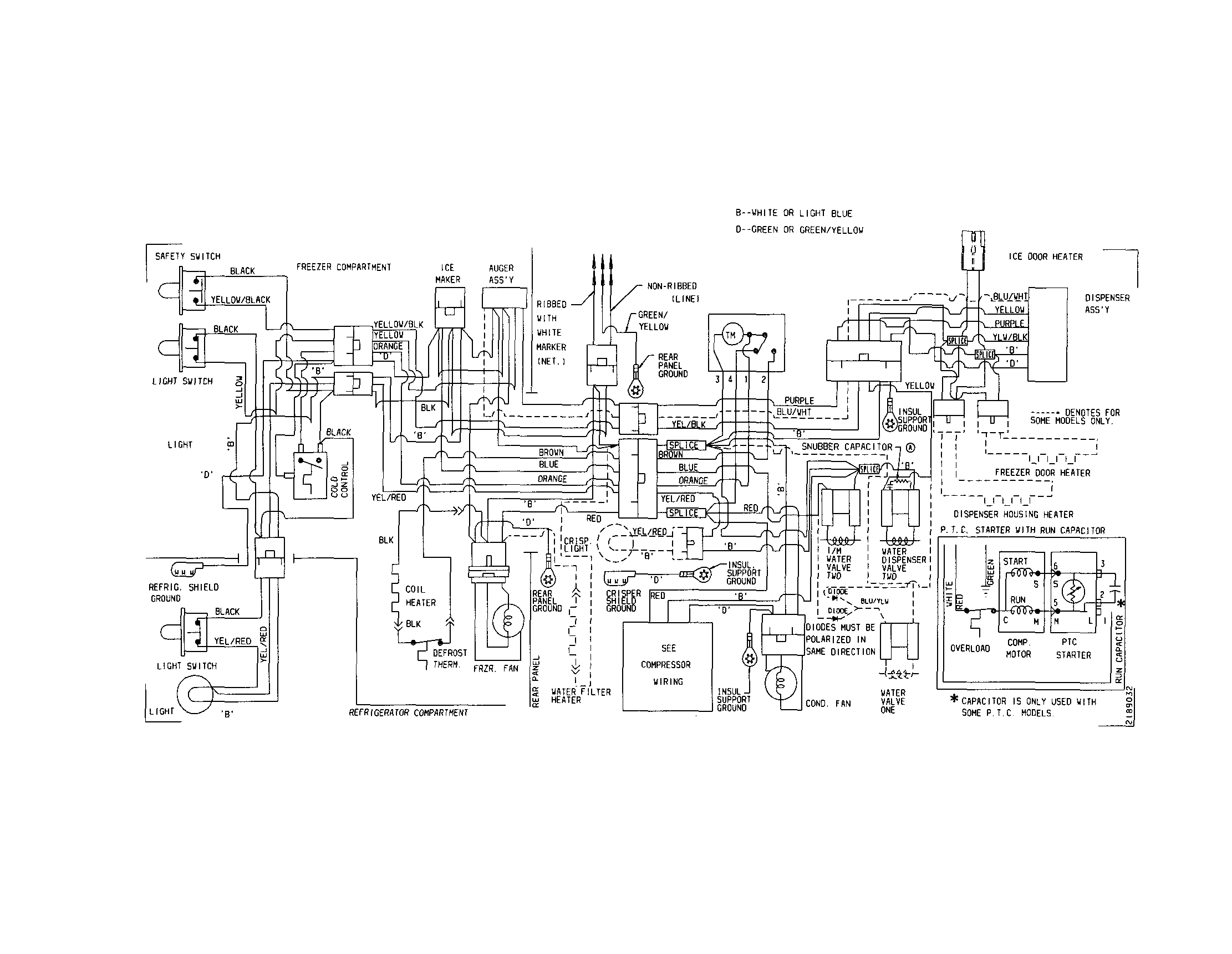 Frigidaire FRS22ZRHD3 wiring diagram diagram