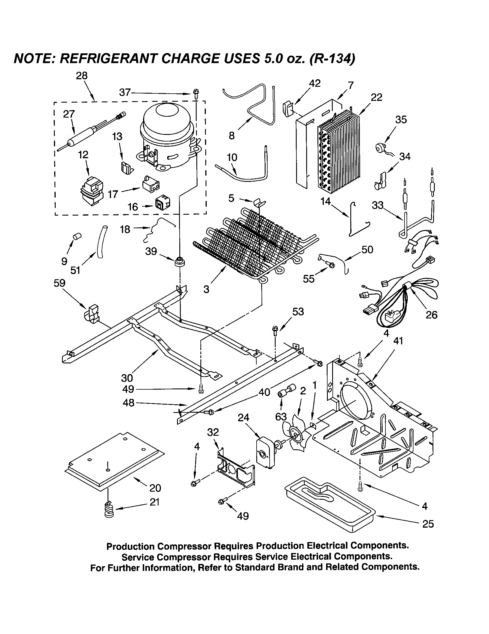 Kenmore 10653272301 unit diagram