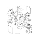 Frigidaire FEF365CGSD body diagram