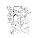 Frigidaire FGF376CETR burner diagram