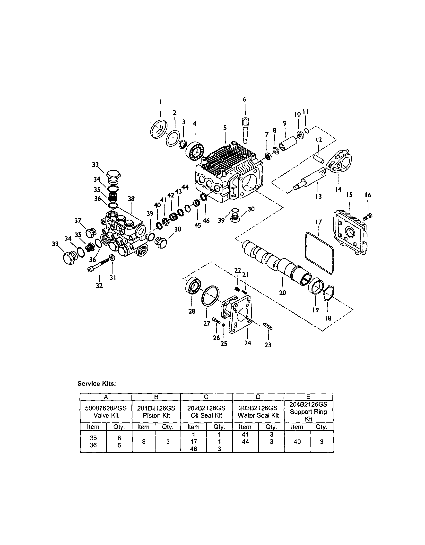 Craftsman 580753400 pump diagram