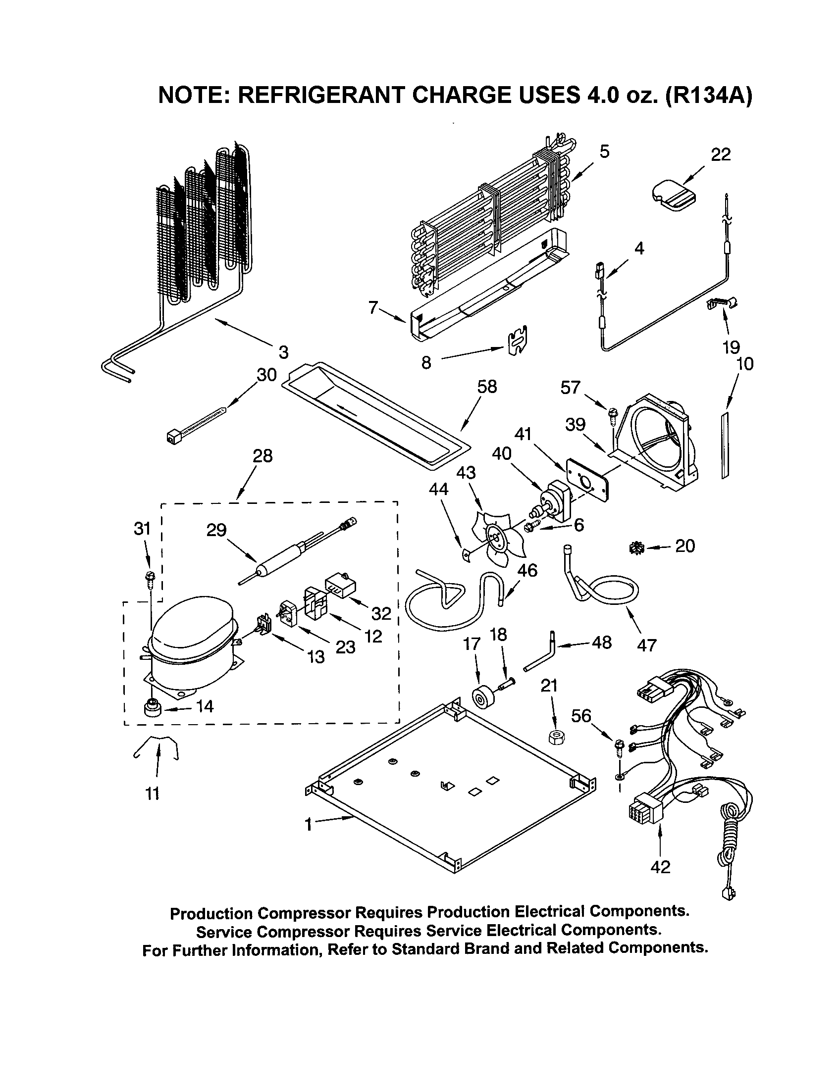 Kenmore 10663154301 unit diagram