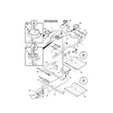 Frigidaire FGF376WESJ burner diagram