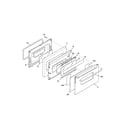 Frigidaire FGF376WESJ door diagram