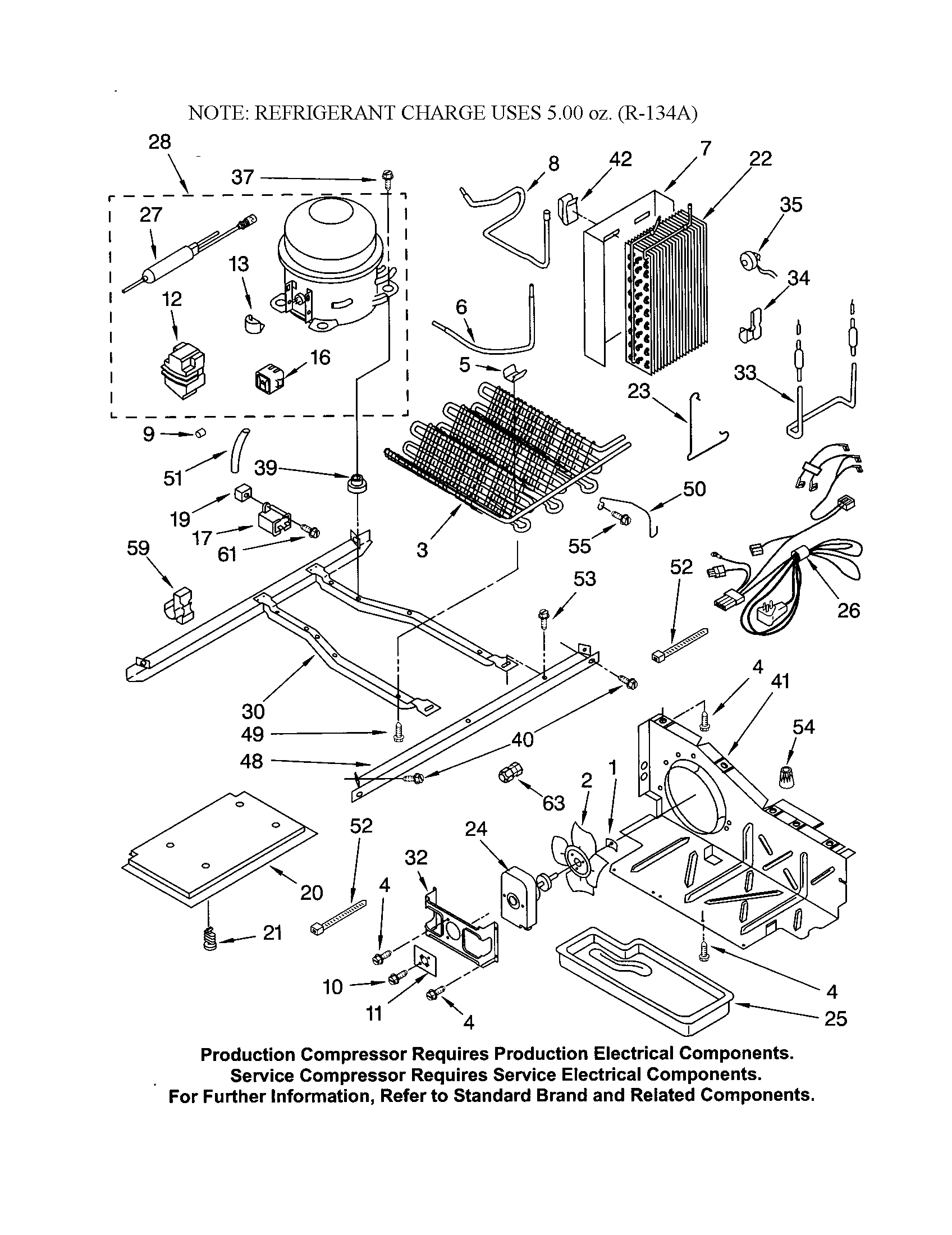 Kenmore 10651552104 unit diagram