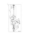 Kenmore 11024712300 brake/drive tube diagram