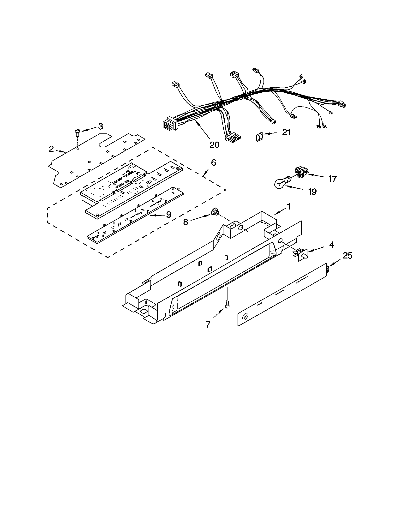 Kenmore 10653569202 control diagram