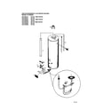 Kenmore 153332161 water heater diagram