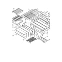 Kenmore 66595173300 bake drawer and broiler diagram