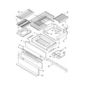 Kenmore 66575962300 warming drawer and broiler diagram