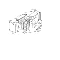 Bosch SHY56A06UC/14 (FD8301) tank assembly diagram