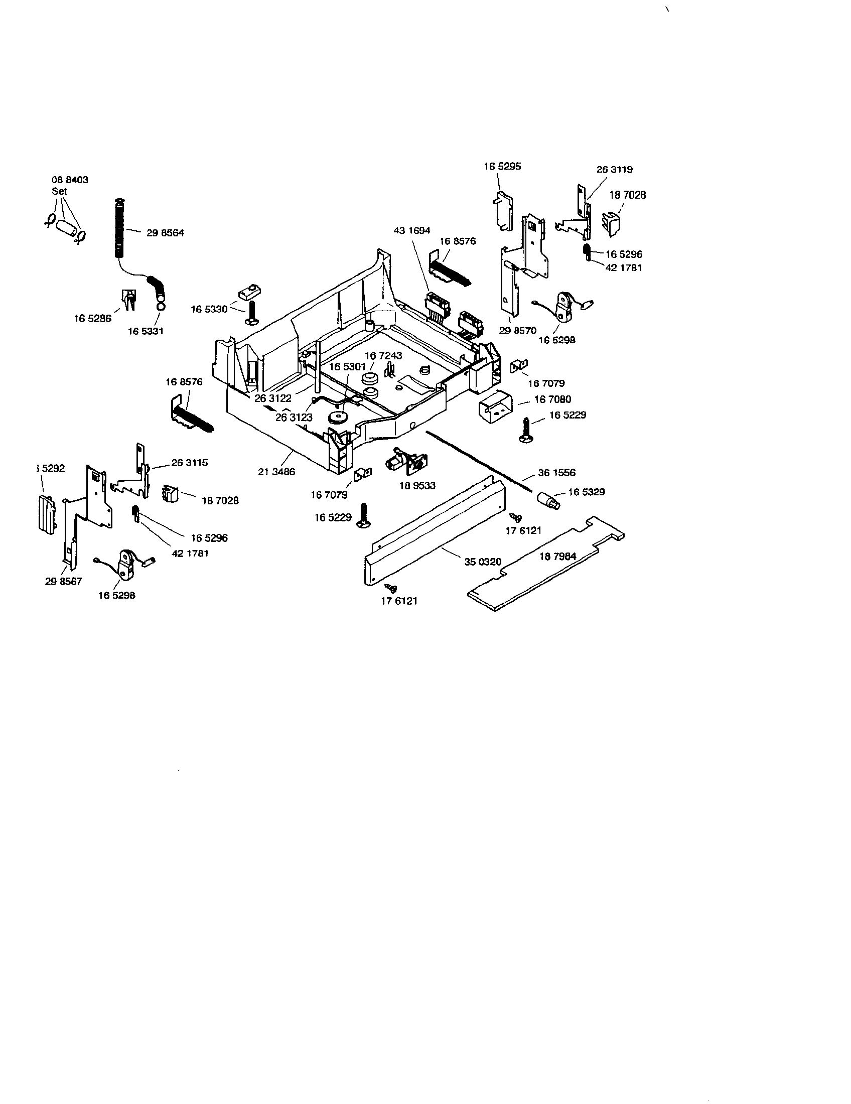 Bosch SHY56A06UC/14 (FD8301) base diagram