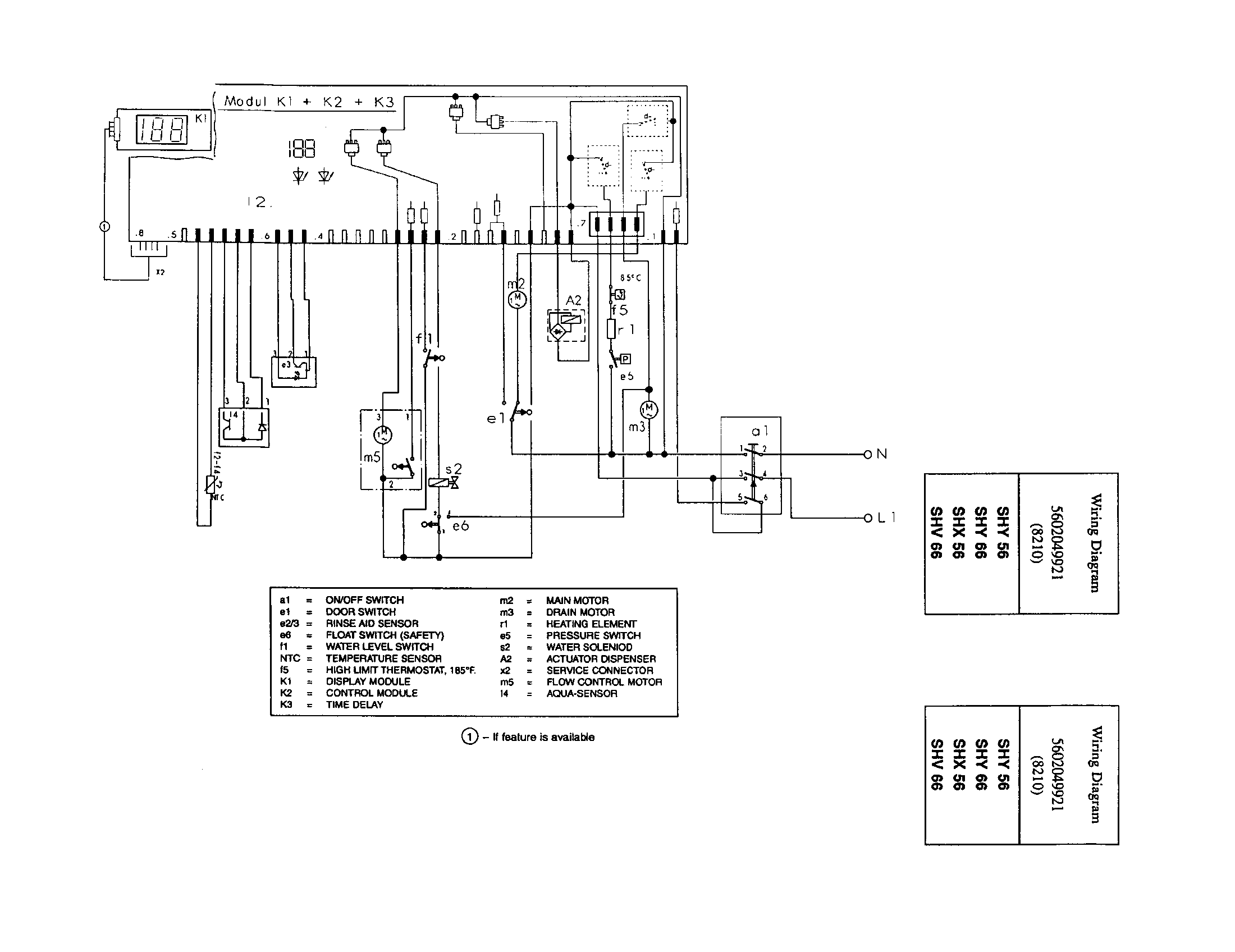 Bosch SHY56A06UC/14 (FD8301) tech wiring diagram diagram