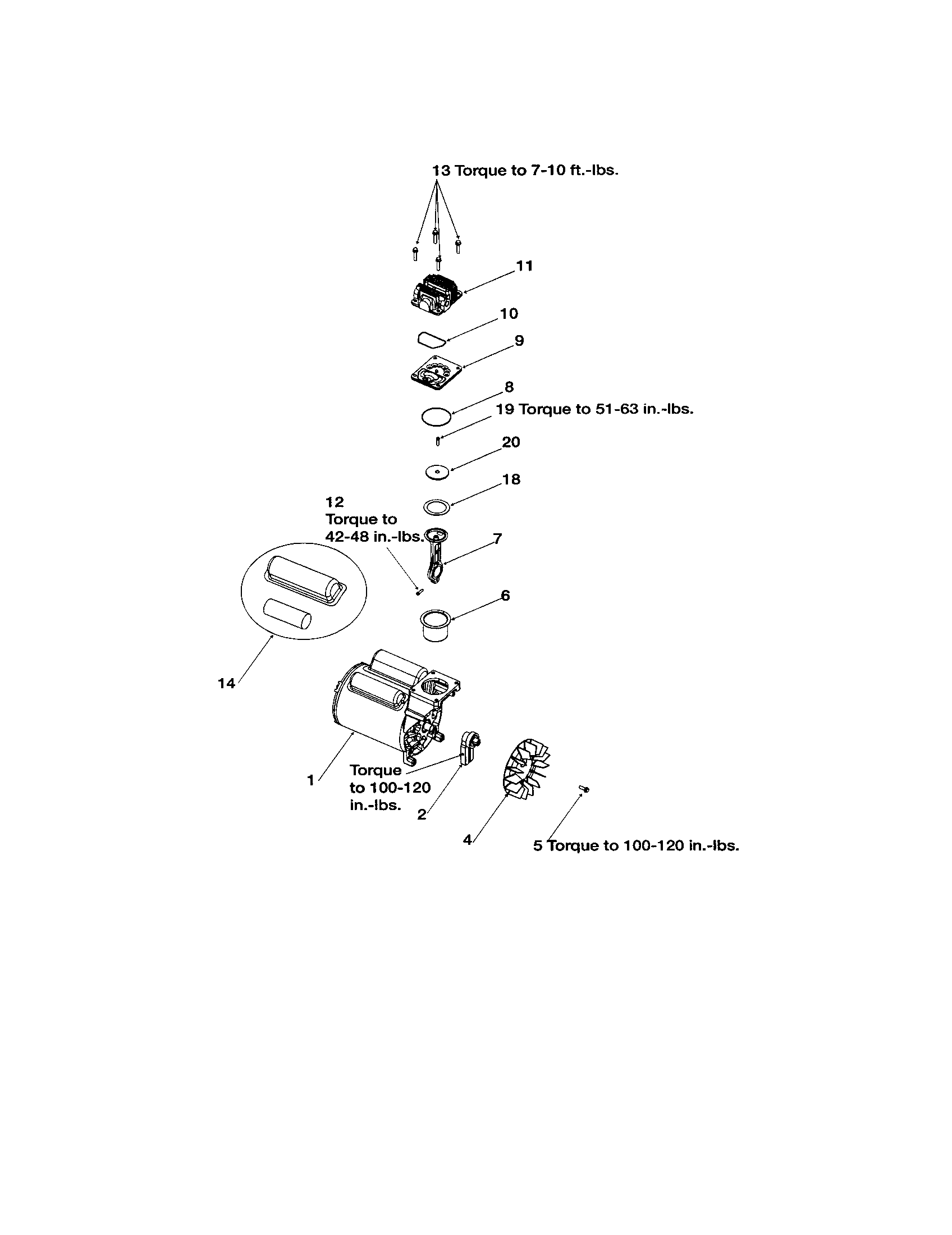 Porter Cable CPF23400S-2 motor/fan/head/start cap and cover diagram